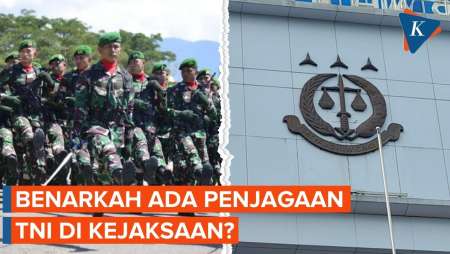 Mengecek Keberadaan Prajurit TNI di Kantor Kejaksaan