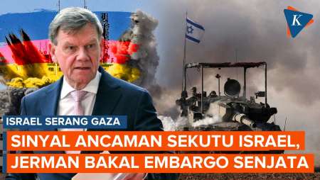 Jerman Ancam Israel Akan Embargo Senjata jika Gaza Terus Diserang