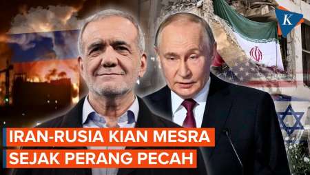 Iran-Rusia Makin Erat Sejak Perang dengan AS-Israel Pecah