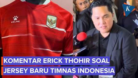 Erick Thohir Puji Desain dan Kualitas Jersey Baru Timnas: Baju Kipernya Menyala