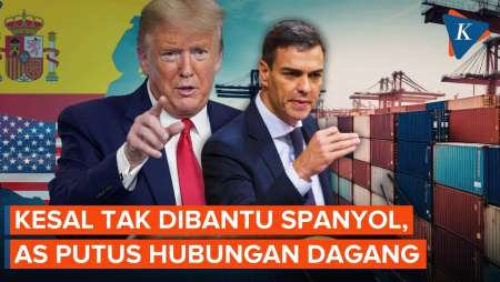 "Ngambek" Tak Dibantu Spanyol, Trump: Kita Putus Saja
