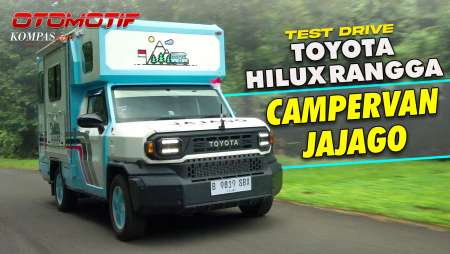 Jajal Naik Campervan Hilux Rangga Jajago | TEST DRIVE