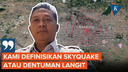 BMKG Sebut Dentuman Misterius di Bandung Adalah Gempa Langit, Apa Itu?