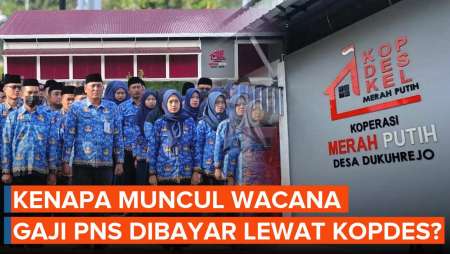 Asal Mula Wacana Gaji PNS Dibayar Lewat Kopdes Merah Putih