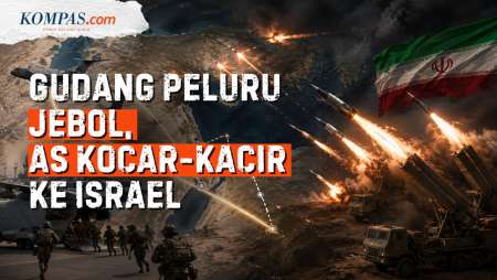 Iran Bikin AS "Mati Kutu": Rudal Pencegat Kritis, CENTCOM "Kabur" Dari Yordania Ke Israel