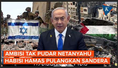 Setahun Perang Gaza, Netanyahu Tak Padam Ambisi Lenyapkan Hamas