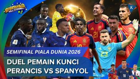 Duel Pemain Kunci Perancis Vs Spanyol, Laga Bertabur Bintang, Siapa Layak Ke Final?
