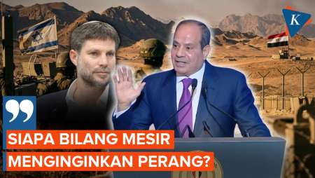 Menkeu Israel Singgung Sinai, Presiden Mesir Buka Suara