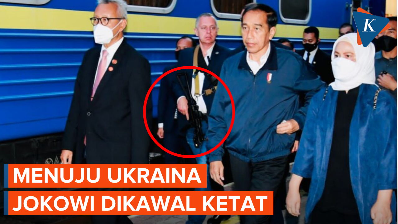Pengawalan Ketat Jokowi Menuju Ukraina