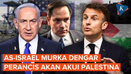 Respons Keras AS-Israel Dengar Perancis Akan Akui Palestina di Sidang PBB