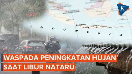 BMKG Peringatkan Potensi Peningkatan Hujan Periode Libur Nataru