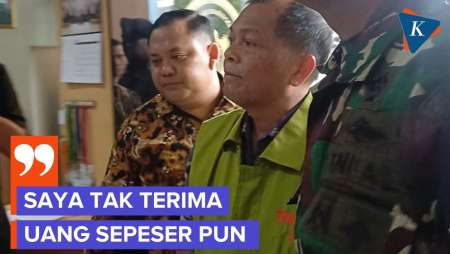 Terdakwa Mantan Pejabat Kemhan: Saya Tidak Terima Sepeser Pun