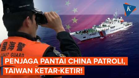 Patroli Penjaga Pantai China Bikin Taiwan Waswas