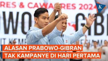 Prabowo-Gibran Tak Kampanye di Hari Pertama, TKN: Beliau Mementingkan Rakyat!