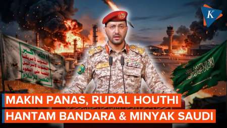 Houthi Gempur Arab Saudi Lagi, Rudal Intai Bandara Riyadh dan Fasilitas Energi