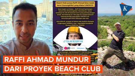 Tuai Protes, Raffi Ahmad Mundur dari Proyek Beach Club Gunungkidul