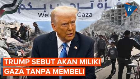 Di Hadapan Raja Yordania, Trump Tegaskan Akan Miliki Gaza Tanpa Membeli