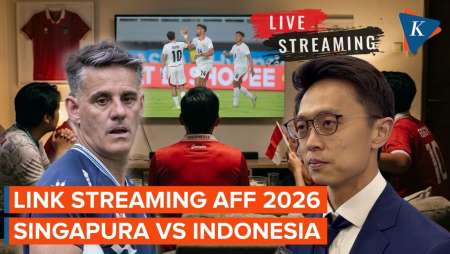 Link Streaming Singapura Vs Indonesia Di Piala AFF 2026, Bisa Nonton Di Mana?