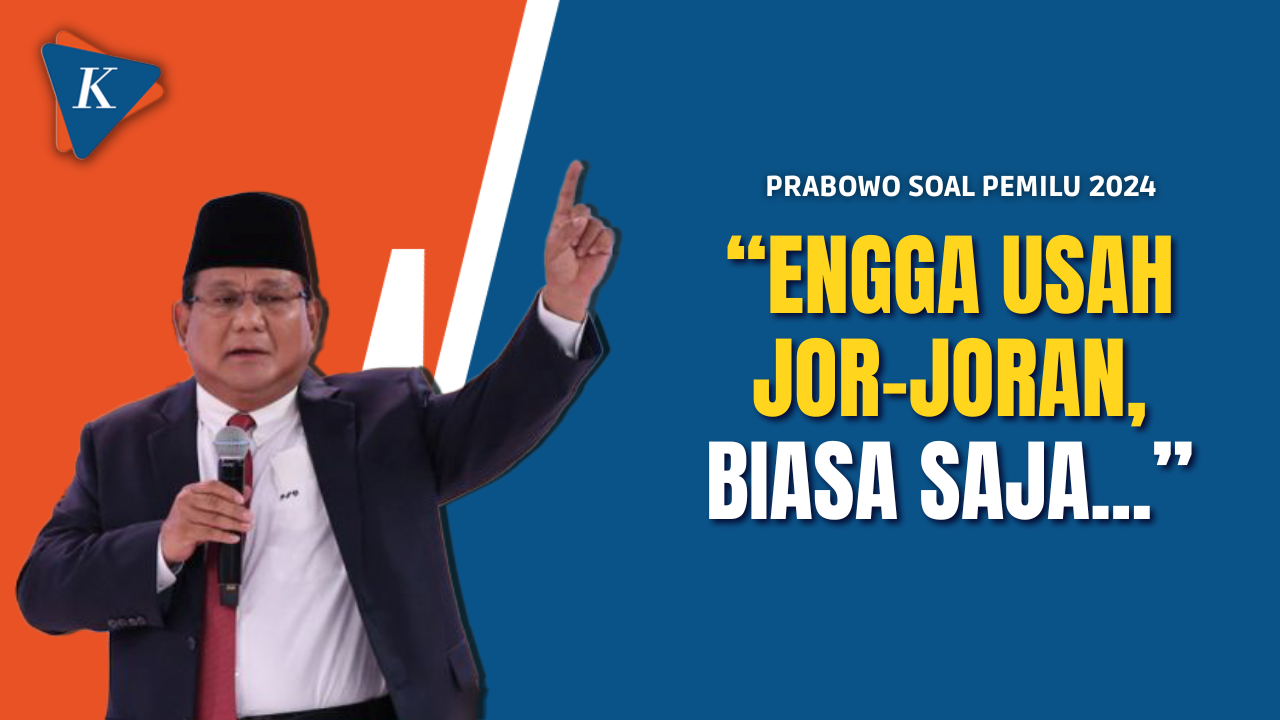 Kala Prabowo Santai Hadapi Pemilu 2024