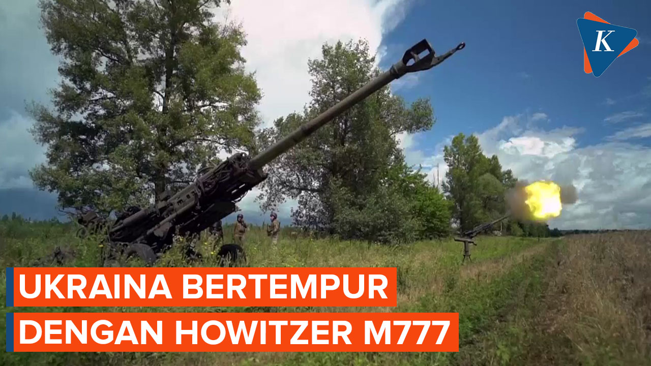 Pertempuran di Kharkiv, Militer Ukraina Gunakan Howitzer M777 Buatan AS