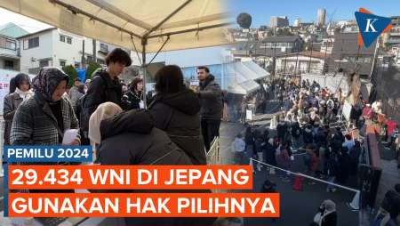 Suasana Pemilu 2024 di Jepang, WNI Antusias Gunakan Hak Pilihnya