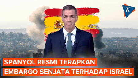 [FULL] Spanyol Umumkan Embargo Senjata terhadap Israel