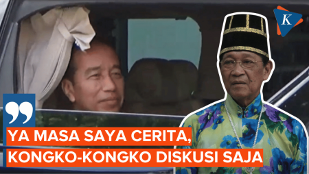 Bertemu Jokowi Empat Mata, Sultan Sebut Hanya 