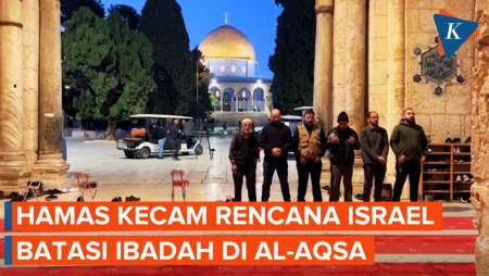 Hamas Kecam Rencana Israel Batasi Ibadah di Masjid Al-Aqsa Saat Ramadhan