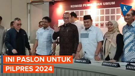 Tiga Bacapres-Bacawapres Resmi Menjadi Peserta Pilpres 2024