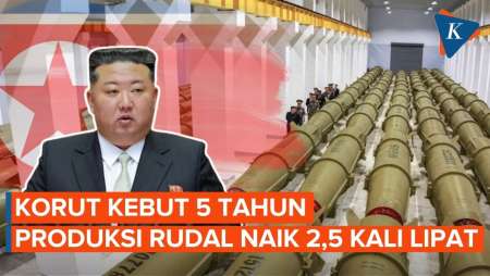 Kim Jong Un Genjot Produksi Rudal 2,5 Kali Lipat, Dunia Perlu Waspada?
