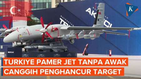 Turkiye Pamer Jet Tanpa Awak, Mampu Serang Target