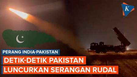 Serangan Balasan! Detik-detik Pakistan Luncurkan Rudal ke India