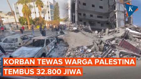 Kemenkes Hamas: Jumlah Korban Warga Palestina di Jalur Gaza Tercatat 32.800 Jiwa