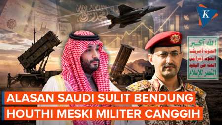 Anggaran Militer Saudi Tembus Rp 1.486 Triliun, Kenapa Sulit Bendung Houthi?