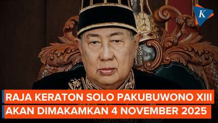 Raja Keraton Solo Pakubuwono XIII Meninggal Dunia, Akan Dimakamkan pada 4 November 2025