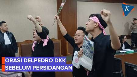 Delpedro Dkk Orasi Sebelum Sidang, Singgung Dikurung Kekuasaan