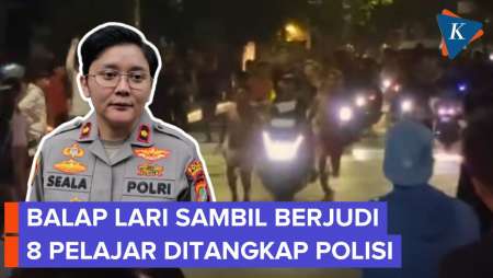 Polisi Tangkap Pelajar yang Gelar Balap Lari Sambil Bertaruh di Jaksel