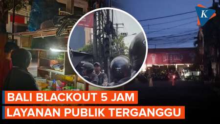 Gelap di Bali, Listrik Mati, Lalu Lintas hingga Layanan Bandara dan RS Terganggu