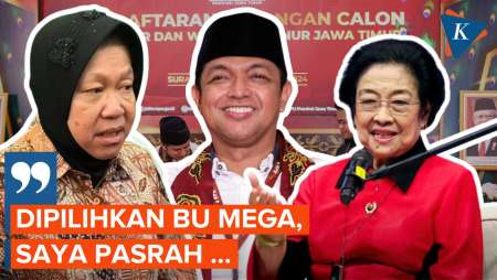 Risma Ngaku Belum Kenal Gus Hans, Pasrah Dipilihkan Megawati