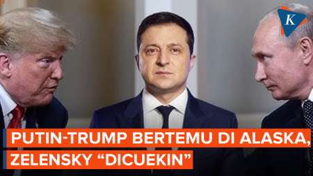 Zelensky Tak Diundang ke Pertemuan Putin-Trump di Alaska