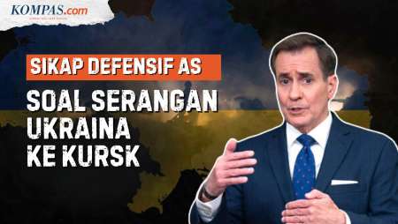 Reaksi AS soal Ukraina Bobol Wilayah Rusia