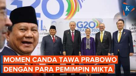 Momen Keakraban Prabowo dengan Pemimpin MIKTA, dari Erdogan sampai Presiden Korsel