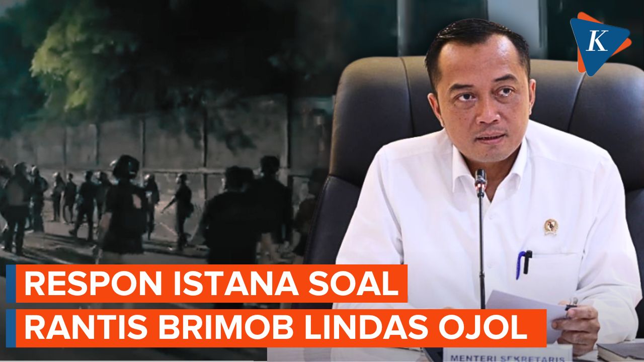 Rantis Brimob Lindas Ojol, Ini Respons Istana