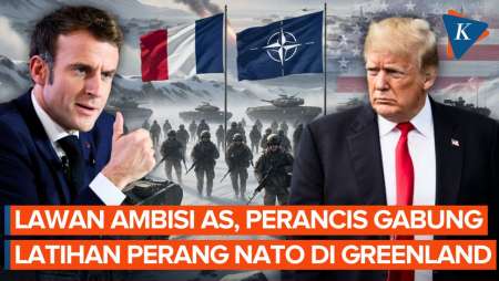 Lawan Ambisi Trump, Perancis Gabung Latihan Perang NATO Di Greenland