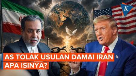 Trump Tak Suka Usulan Iran Akhiri Perang, Apa Isinya?