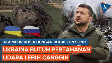 Rusia Luncurkan Rudal Oreshnik, Ukraina Butuh Pertahanan Udara Lebih Canggih