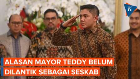 Istana Jelaskan soal Mayor Teddy Belum Dilantik sebagai Seskab