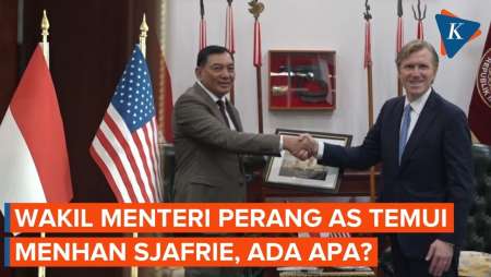 Wakil Menteri Perang AS Temui Menhan Sjafrie, Ini yang Dibahas!