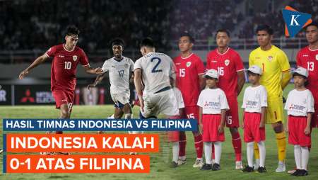 Hasil Indonesia Vs Filipina 0-1: Garuda Terhenti ke Semifinal Piala AFF 2024