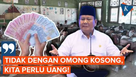 Prabowo: Kita Perlu Uang!